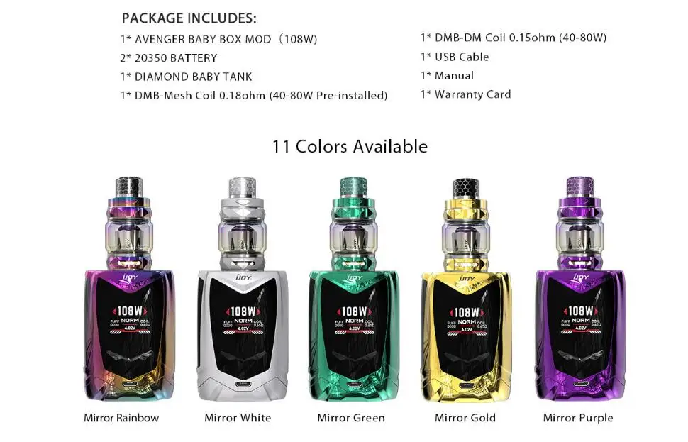 iJoy Avenger Baby 108W Kit-1