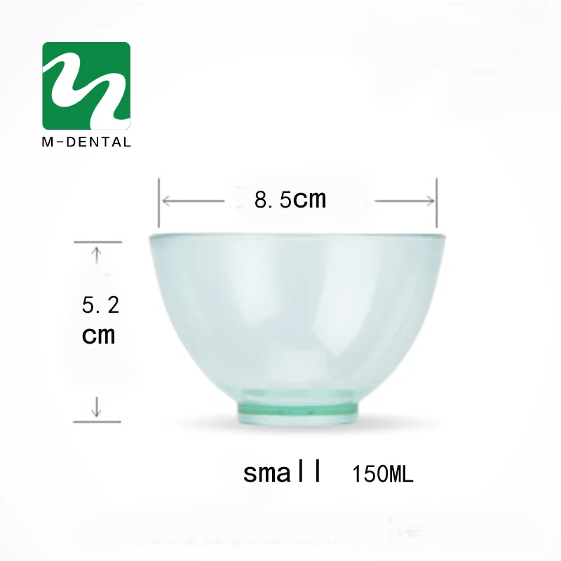 3 шт./компл. капельки прозрачно-зеленого цвета Стоматологическая резиновая чаша для смешивания Пластик лаборатории силиконовая чаша для гигиены полости рта ИНСТРУМЕНТ