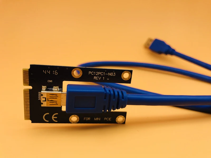 Мини карта PCI 1x К Express x16 переходная для ноутбука внешняя графическая GDC Майнер Mini