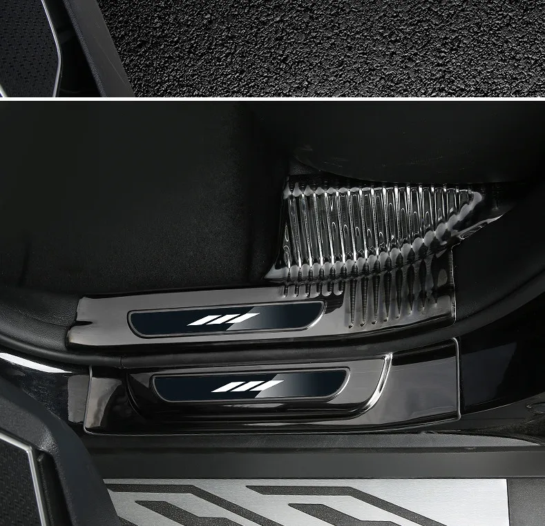 Дверный порог специальная приветственная защита педали пластина Внешняя дверная педаль автомобильные аксессуары для Geely Atlas Emgrand X7 Sport