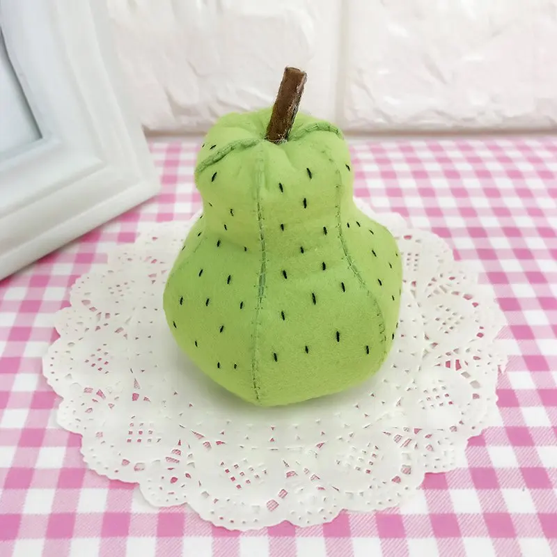14 видов стилей DIY Войлок фрукты и овощи мать ручной работы шитье для детей ткань игрушки Войлок diy пакет - Цвет: pears
