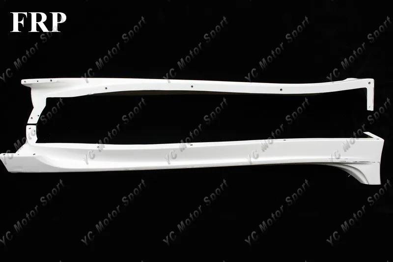 2008-2012 Mitsubishi Lancer Evolution X Varis Wide Body Version Style Side Skirts FRP (6)