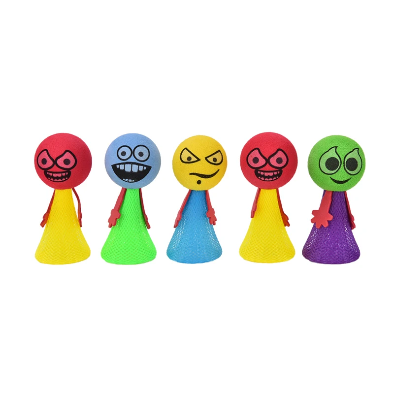 

Trick for Kids Party Suppliers Random Color Halloween Christmas Gifts Bounce toy Shock Joke Shocking Gadget Prank Toy