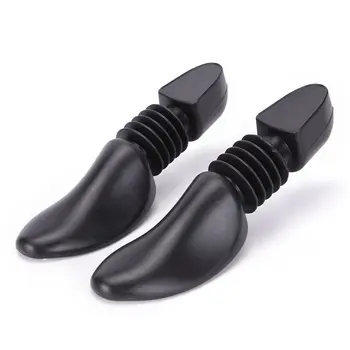 

1Pair Black Plastic Adjustable Stretcher Boot Support Prevent The Crease Wrinkle Deformat Shoe Tree Stretcher Boot Holder Shaper