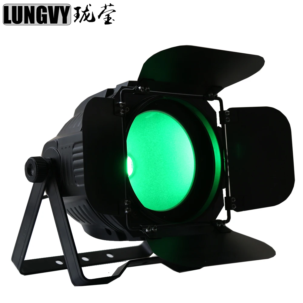 Free Shipping Cob 200W 6In1 RGBWA UV COB LED Par DMX Stage Light PAR Lighting For Theater | Лампы и освещение