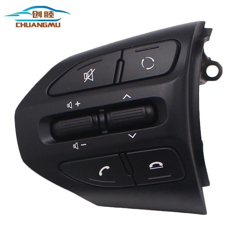 

free shipping Steering Wheel Button For KIA K2 RIO 2017 2018 RIO X LINE Buttons Bluetooth Phone Cruise Control Volume