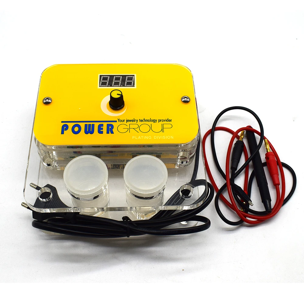 

Pen Electroplating System Jewelry Plating Machine for Gold Silver Repaire Division & 20PCS Pen Tips Plating Accssory
