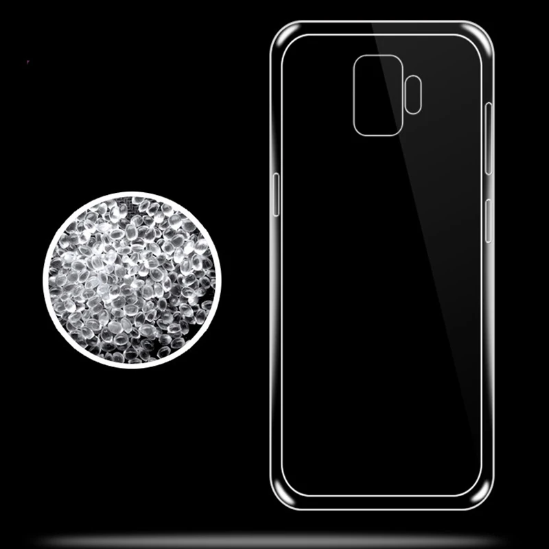 Чехол для Samsung Galaxy A7 2018 мягкий силиконовый чехол из ТПУ S10E S10 Lite S8 S9 A8 Plus Note 9 A30 A20 A50