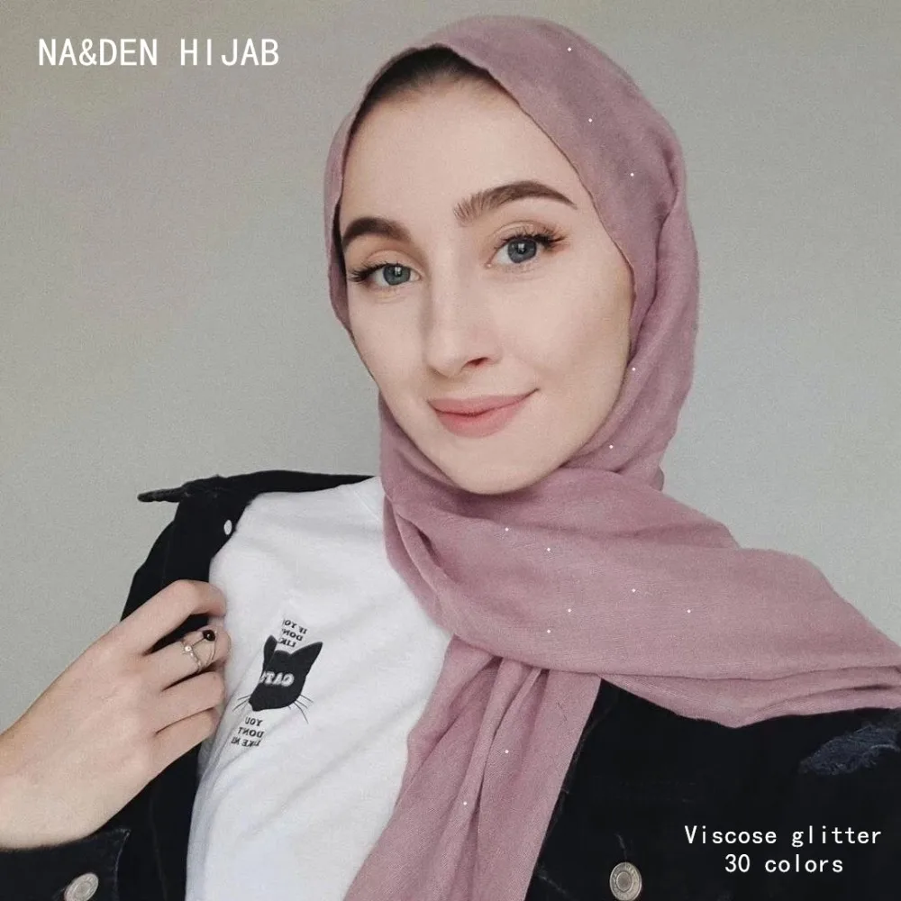 

Hot sale plain glitter hijab maxi shimmer shawls women sparkling scarves muslim head scarf solid wraps 10pcs/lot fast shipping