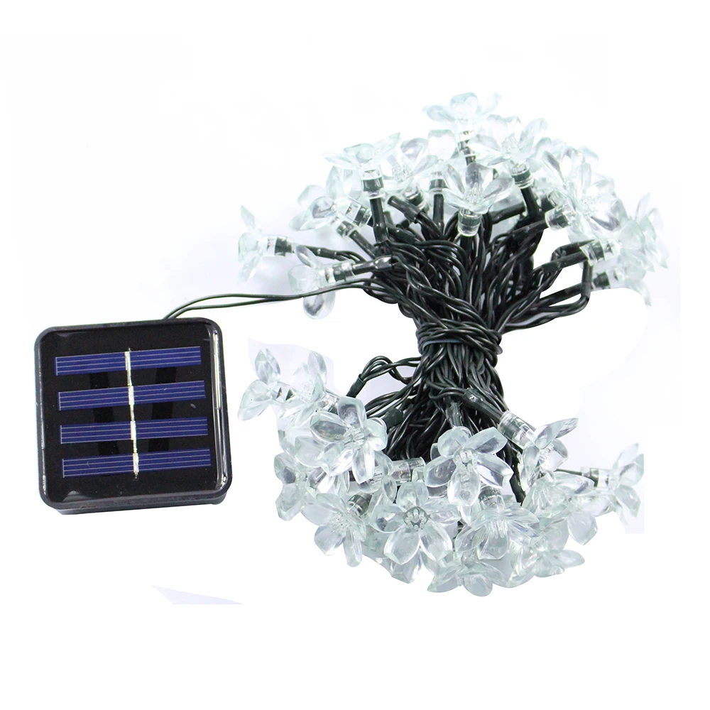 

Solar-Powered Automatic 7M 50 LED String Fairy Garden Light outdoor waterproof Christmas Party String Fairy Decoration Lamp