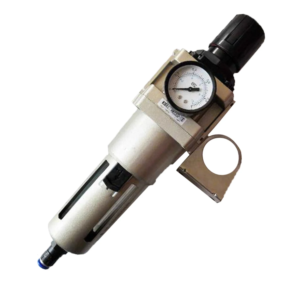 AW5000-10D 1/4' Air Filter Regulator Moisture Trap Pressure Gauge Compressor