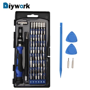 

DIYWORK 60 in 1 Hand Tools Repair Tool Kit IPhone Tablet PC Flexible Shaft Magnetic Screwdriver Precision Screwdriver Set