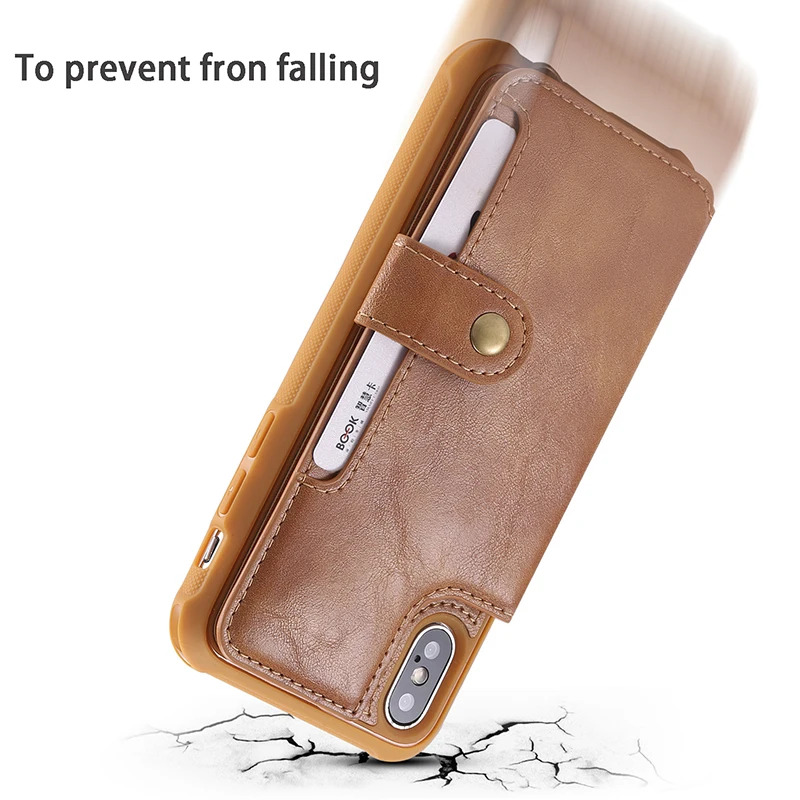 Suntaiho Case For iPhone X XS Max case 7 plus case Retro PU Leather Flip Wallet Photo Holder Back Cover for iPhone XR 6s 7 8Plus Suntaiho Case For iPhone X XS Max case 7 plus case Retro PU Leather Flip Wallet Photo Holder Back Cover for iPhone XR 6s 7 8Plus