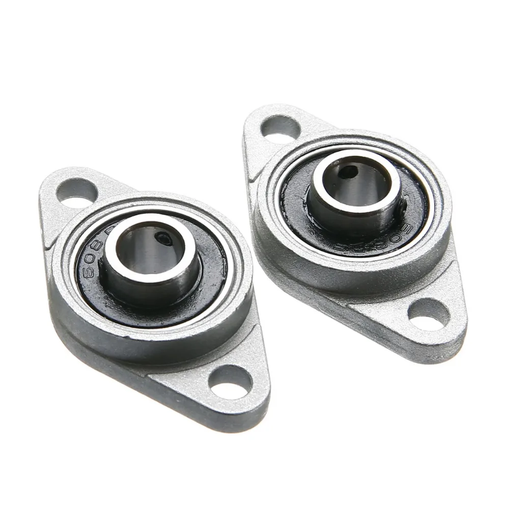 2Pcs-lot-KFL08-Pillow-Block-Bearings-Zinc-Alloy-Rhombic-Pillow-Flange-Block-Bearings-8mm-Bore-Diameter