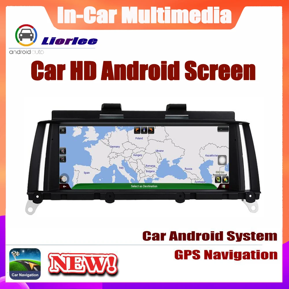 Perfect 6-Core Android System Update Car GPS For BMW X3 F25 2014~2016 Autoradio Navigation Car Multimedia 5