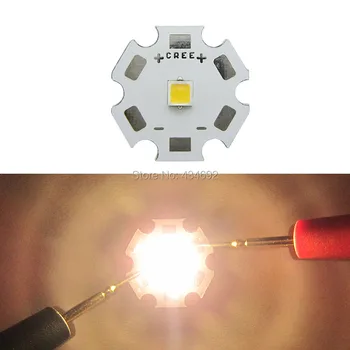 

5PCS/LOT Cree XLamp XP-L XPL 10W White 6500K Warm White 3200K LED Emitter Light Lamp On 20MM PCB Board Free Shipping