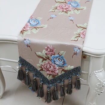 

Modern Table Runner European Style Clothware Home Dinner Table Decoration Crafts Bed Flag Cover / Tea Ceremony Accessories Art