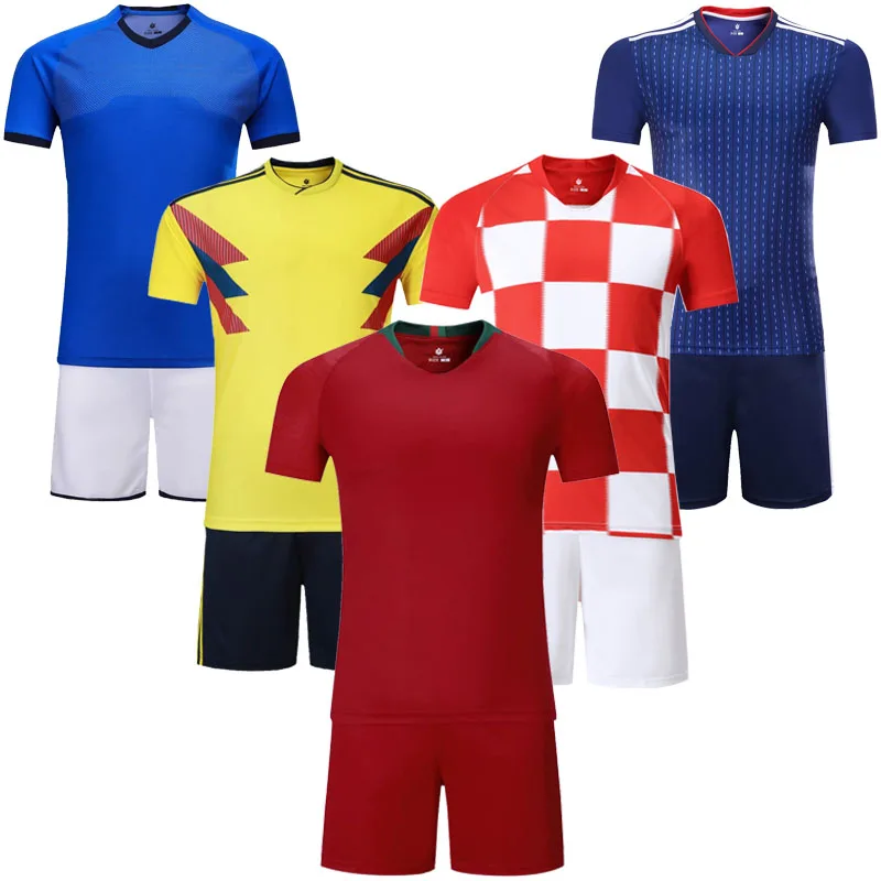 Men's blank v neck short sleeve soccer jersey men football jerseys adult plain soccer uniforms customize any logos  Futbol kits