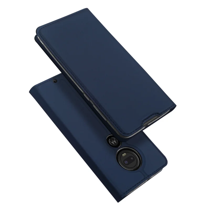 Оригинальный чехол из искусственной кожи DUX DUCIS для Motorola Moto G7 роскошный тонкий