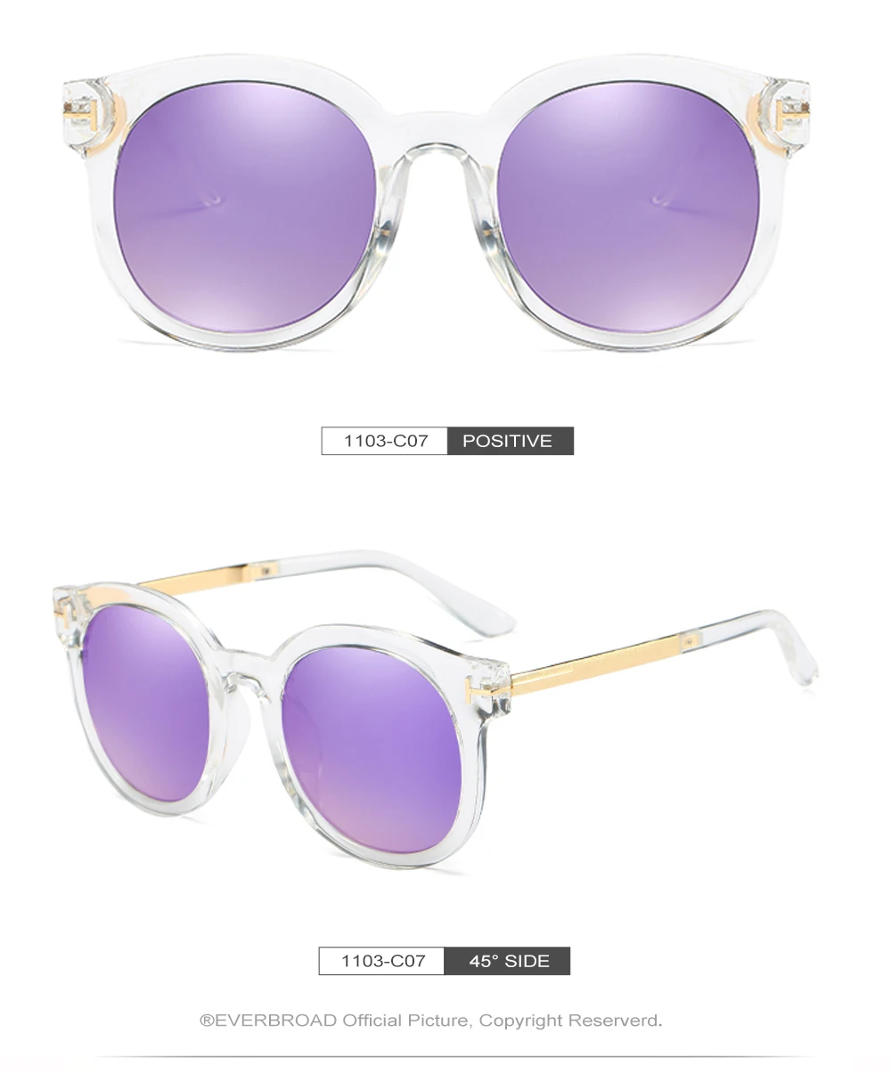 Круглые женские солнцезащитные очки линзы Oculos De Sol Masculino модные пластиковые солнцезащитные очки EV2713