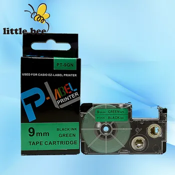 

10Pcs XR-9GN1 Mixed colors 9mm Compatible CASIO label tapes XR-9WE1 XR-9X1 XR-9YW1 XR-9RD1 XR-9GN1 XR-9BU1 printer Ribbon