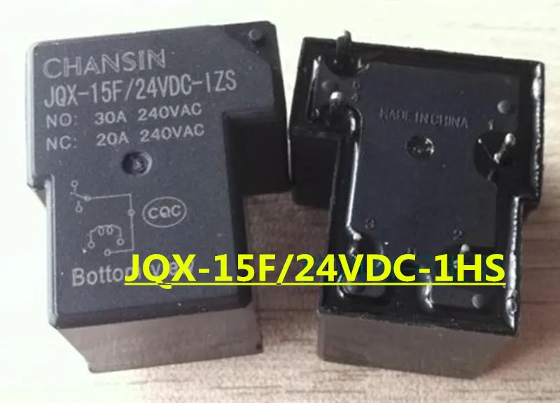 JQX-15F/5VDC-1HS JQX-15F/24VDC-1HS JQX-15F-48VDC-1HS 4 Пина 30A 24VDC Мощность реле