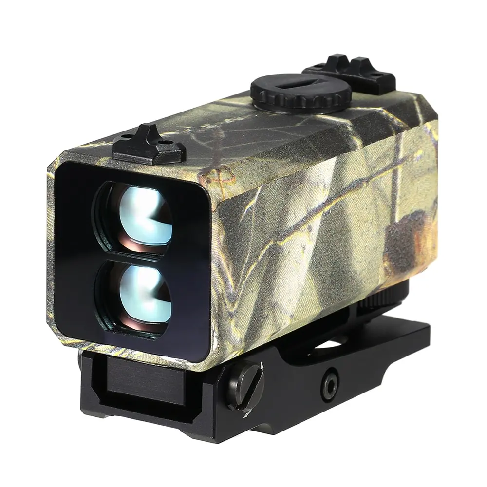 

700M Mini Laser Rangefinder Golf Hunting Tactical Riflescope Mounted Range Finder Outdoor Hunting Distance Speed Measurer