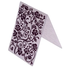 5 стилей Набор для тиснения, скрапбукинга цветы пластиковый шаблон DIY Декор с помощью открыток Papercraft