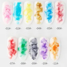 TIPART DIY лак для ногтей 15 мл акварельные капли для ногтей мраморный гель лак для ногтей градиентные ногти японский 12 цветов на выбор(China)