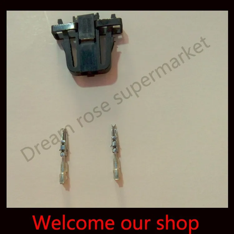 

Free Shipping 20 sets 2Pin/way vw crimp terminals automotive electrical wire connector terminal