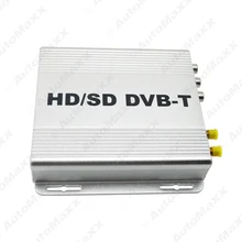 Цифровой Двойной Тюнер Автомобиль HD H.264 MPEG-4 HD/SD Различных Канала DVB-T Приемник Мобильного КОРОБКА DVB-T С PVR USB HDMI # J-2915