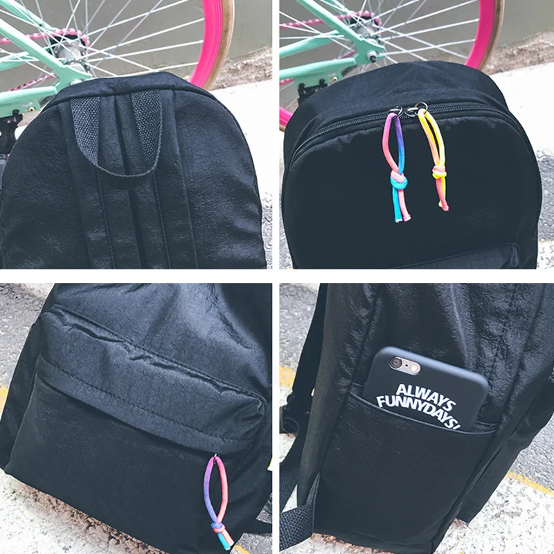 Nylon barato bolsas de escuela para adolescentes mujeres mochila Rosa mochila grandes mochilas blanco mochila bolsa de hombro Nylon barato bolsas de escuela para adolescentes mujeres mochila Rosa mochila grandes mochilas blanco mochila bolsa de hombro