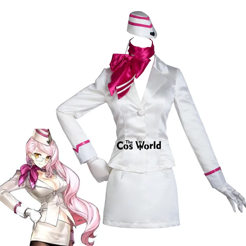 

FGO Fate Grand Order Tamamo no Mae Koyanskaya Secretary Suit Uniform Dress Outfit Cosplay Costumes