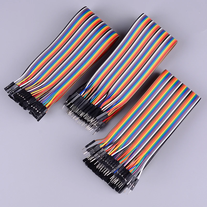 Горячая Распродажа Новый 40Pin 30 см Джампер кабель dupont для arduino F/M|Соединители| |