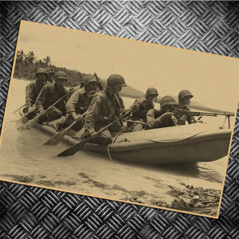 

world war II photo Vintage Poster Poster Map Wall Sticker Wallpaper Art Posters Vintage cafe bar pub Retro Paper home muralation