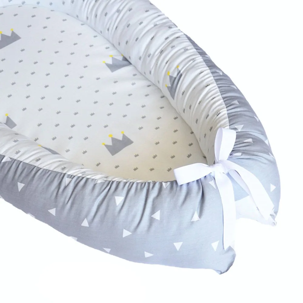 Berço do Bebê Cama de Viagem para Crianças de Algodão Centímetros Portátil Removível Ninho Cama Berço Infantil Lavável 80*50 8 High Quality Mamãe e Bebê