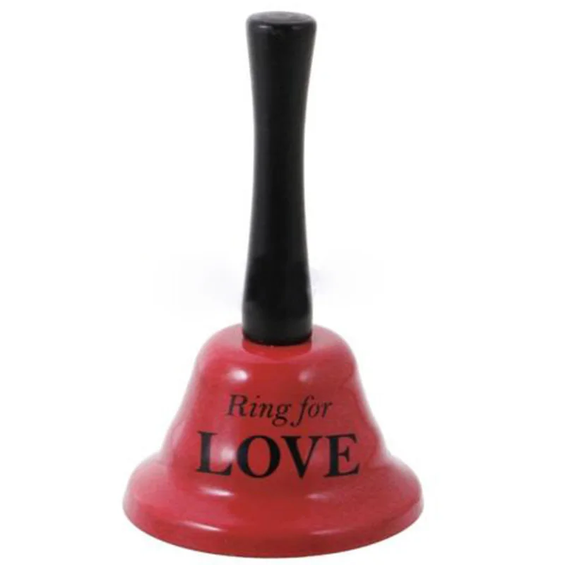 

Call Night Newest Handbell for Metal Gag Bachelor Hard Rubber Beer Bell Kiss