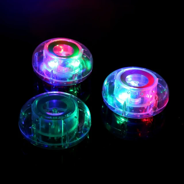 2018 Colorful Bathroom LED Pool Light Kids Waterproof Flashing Bath Tub Toys Funny Shower Party Nightlight Floating Toy For Chil