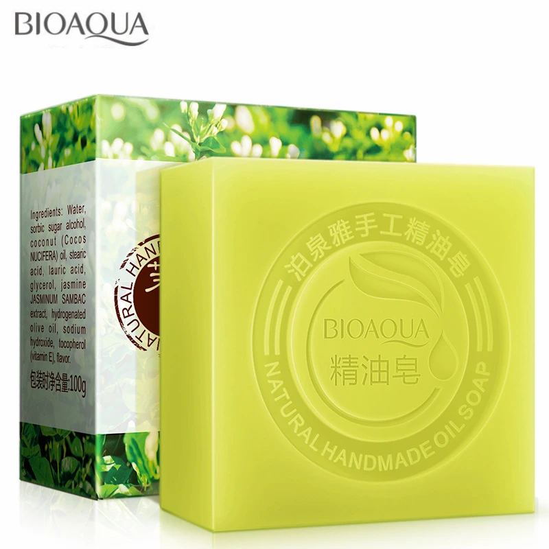 Мыло ручной работы BIOAQUA Jasmine ванночка для лица/тела/уход за руками/Уход волосами