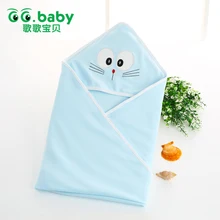Hot Newborn Baby Boy Clothes Suit Set Gift Set 0-3 Months Cotton Fashion Receiving Blankets Blue Coffee Colors