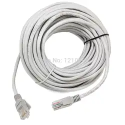 20 м/65ft CAT5 RJ45 Ethernet Интернет сети патч кабель lan кабель communaications кабель utp позолоченный cat5e сети кабель