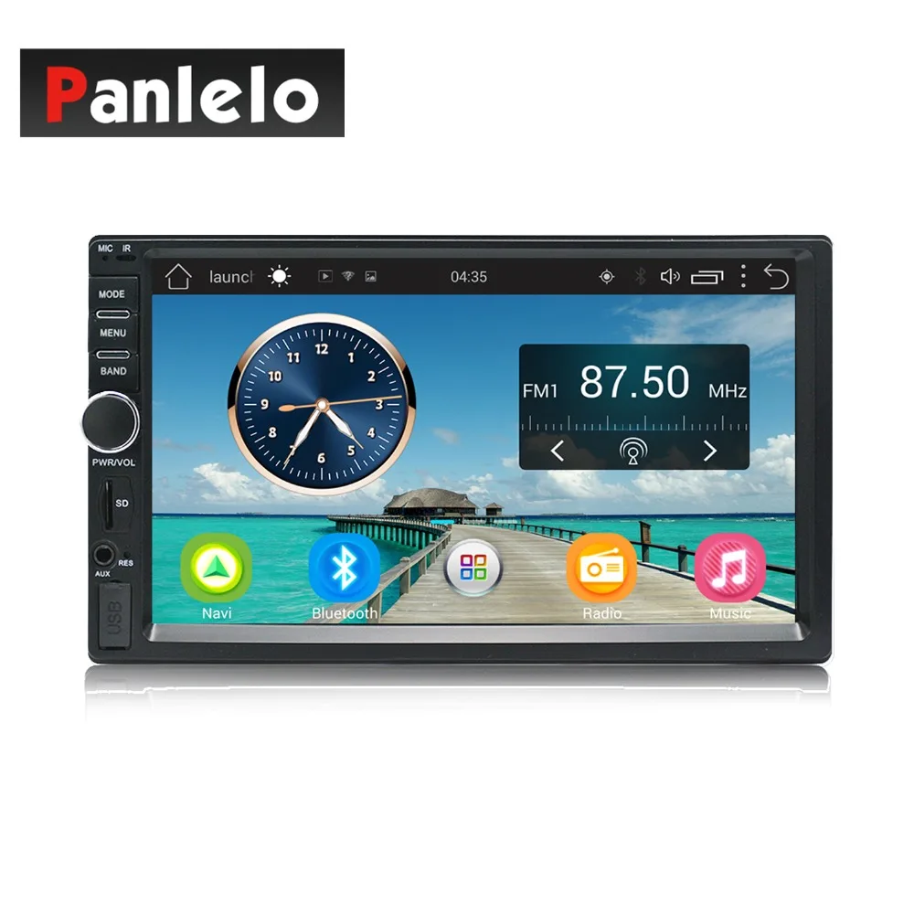 2 Din Car Multimedia Player Music Audio Video Android Car Stereo MP3 MP4 Wi-Fi Bluetooth 7 inch Touch Screen SD USB Slot 1024*60