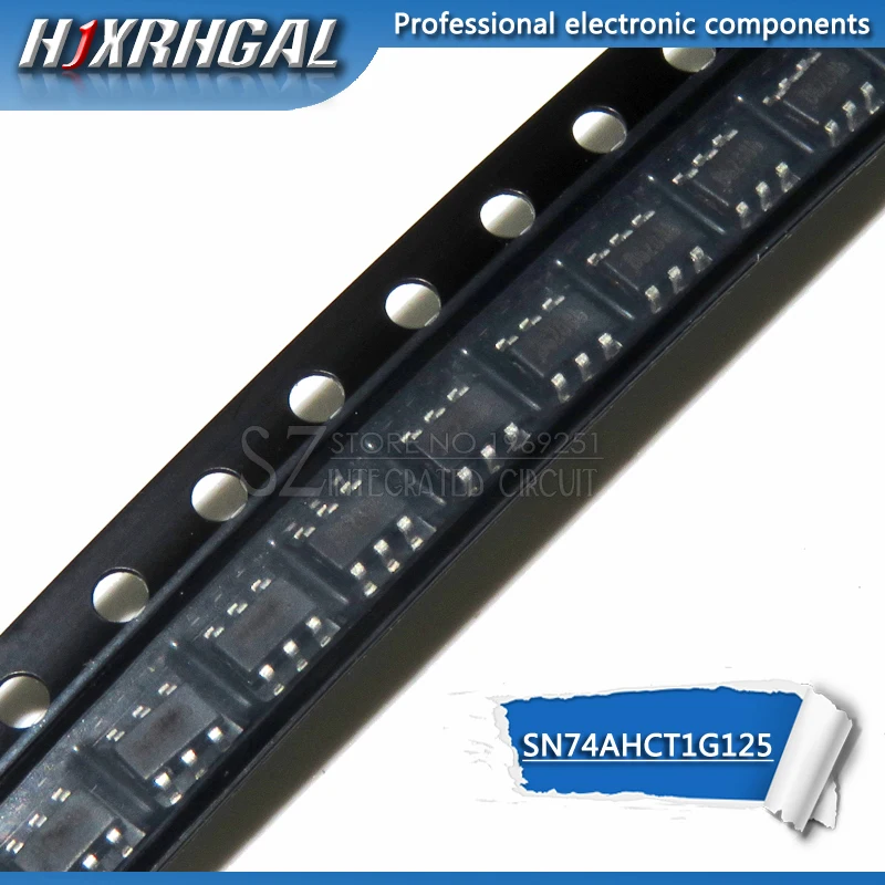 Frete grátis 10 pçs/lote SN74AHCT1G125DBVR SOT-23-5 buffer portão original novo