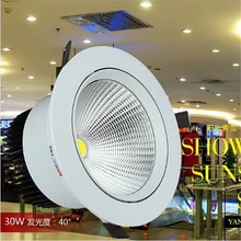 4 шт./партия, светодиодный с квадратной cob-матрицей светильник 30 Вт/35 Вт, 85-265 в, светодиодный светильники потолочный светильник панели, светодиодный светильник, светодиодный точечный свет, CE RoHS