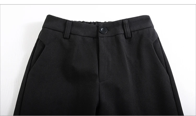 Модные женские брюки, осенние и зимние одноцветные брюки для женщин, 3XL размера плюс, длинные штаны, шаровары, женская одежда 5090 50