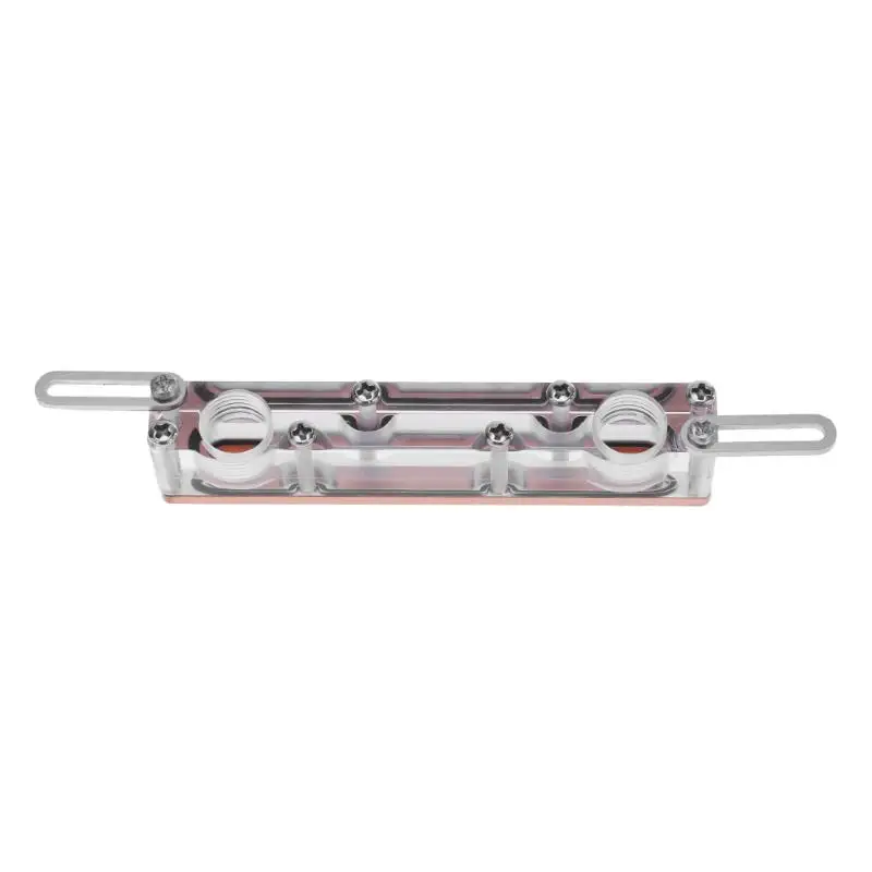 

MOS Waterblock Cooler 10cm with Standard G1/4 (2 points) thread interface For Motherboard Power Supply Graphics Card