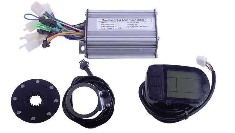 36 V 250 W контроллер LCD8H LCD3 дисплей счетчика PAS комплект E-велосипед Conversion kit LCD8S двойной режим зал Сенсор и зал Сенсор меньше