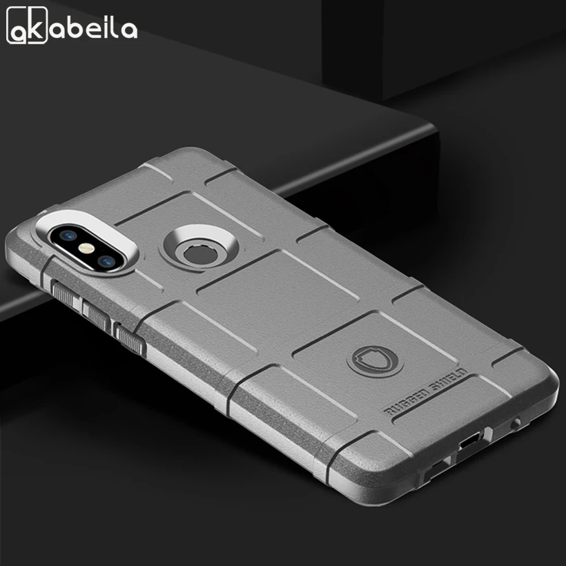 

AKABEILA Phone Case Cover For Xiaomi Mi Mix 2S Cases for mix2s Silicone Rugged Shield Covers Housing Bag Back Shell Fundas
