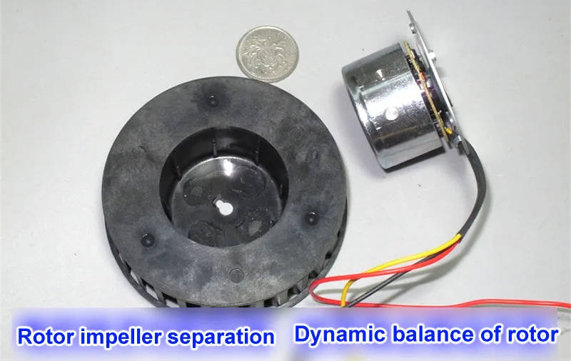 Японский воздуходувка Mute 0.6A широкое напряжение 5 24V 1900rpm фотокопии вентилятор