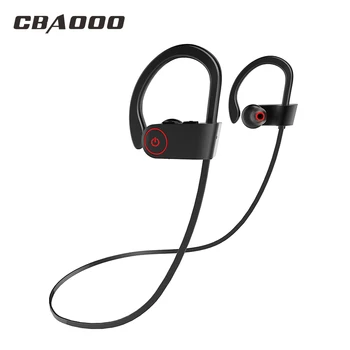 

CBAOOO K8 Bluetooth Earphone Headphones Sport Wireless Bluetooth Headset Bass Stereo IPX4 Waterproof with mic for phone